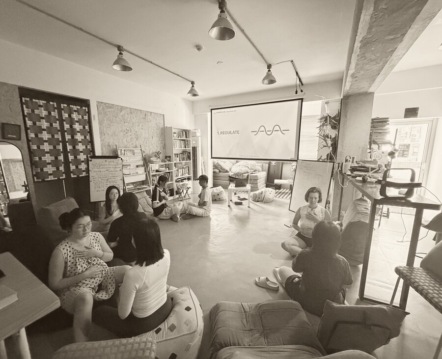 Human Labb facilitation session